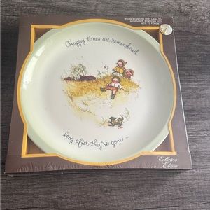 Vintage Holly Hobbie Collectible Plate 1972 Collector's
Edition
